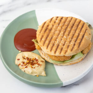 AA Saver Prawns Burger